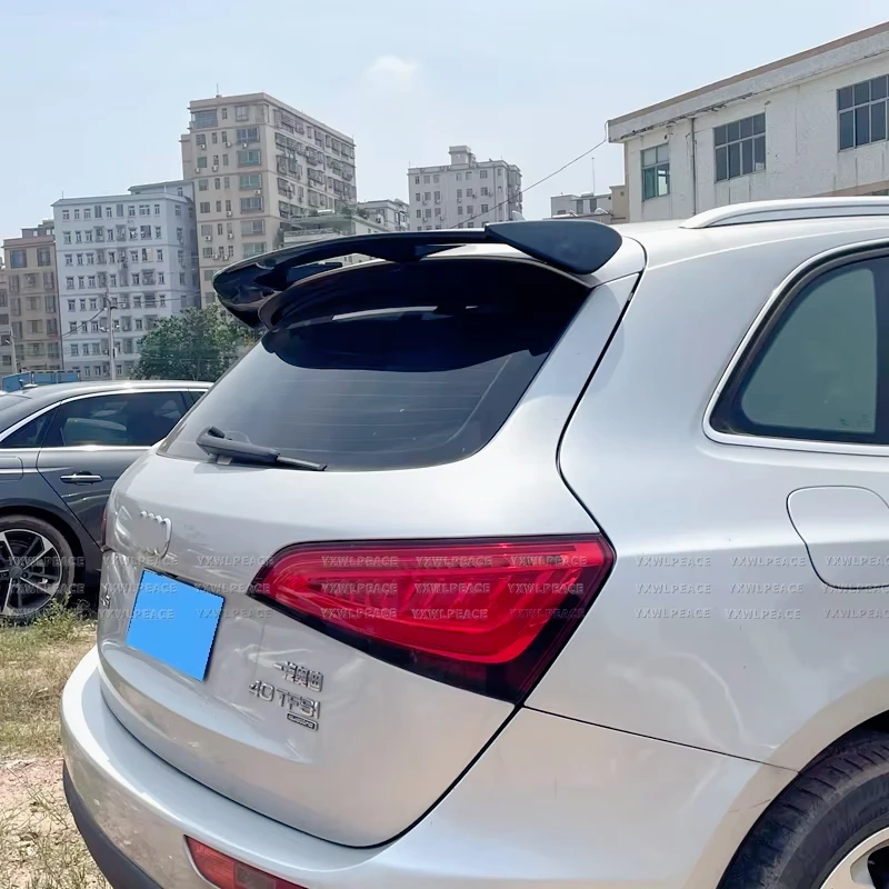 

For Audi Q5 2010-2017 Roof Spoiler High Quality ABS Material Unpainted Color Rear Trunk Lip Wing Body Kit Accessories