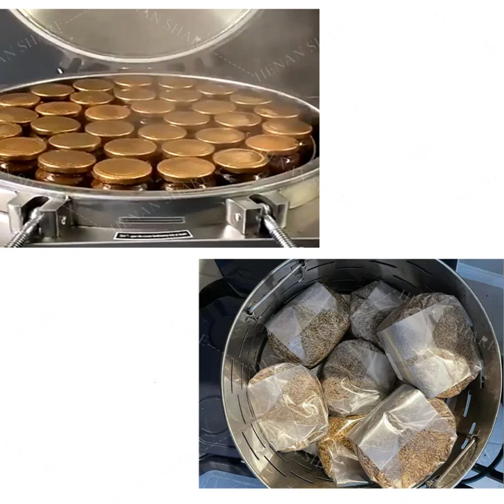 Autoclave verticale per sterilizzatore a vapore industriale per alimenti da 100 litri Macchina per sterilizzazione verticale per autoclave