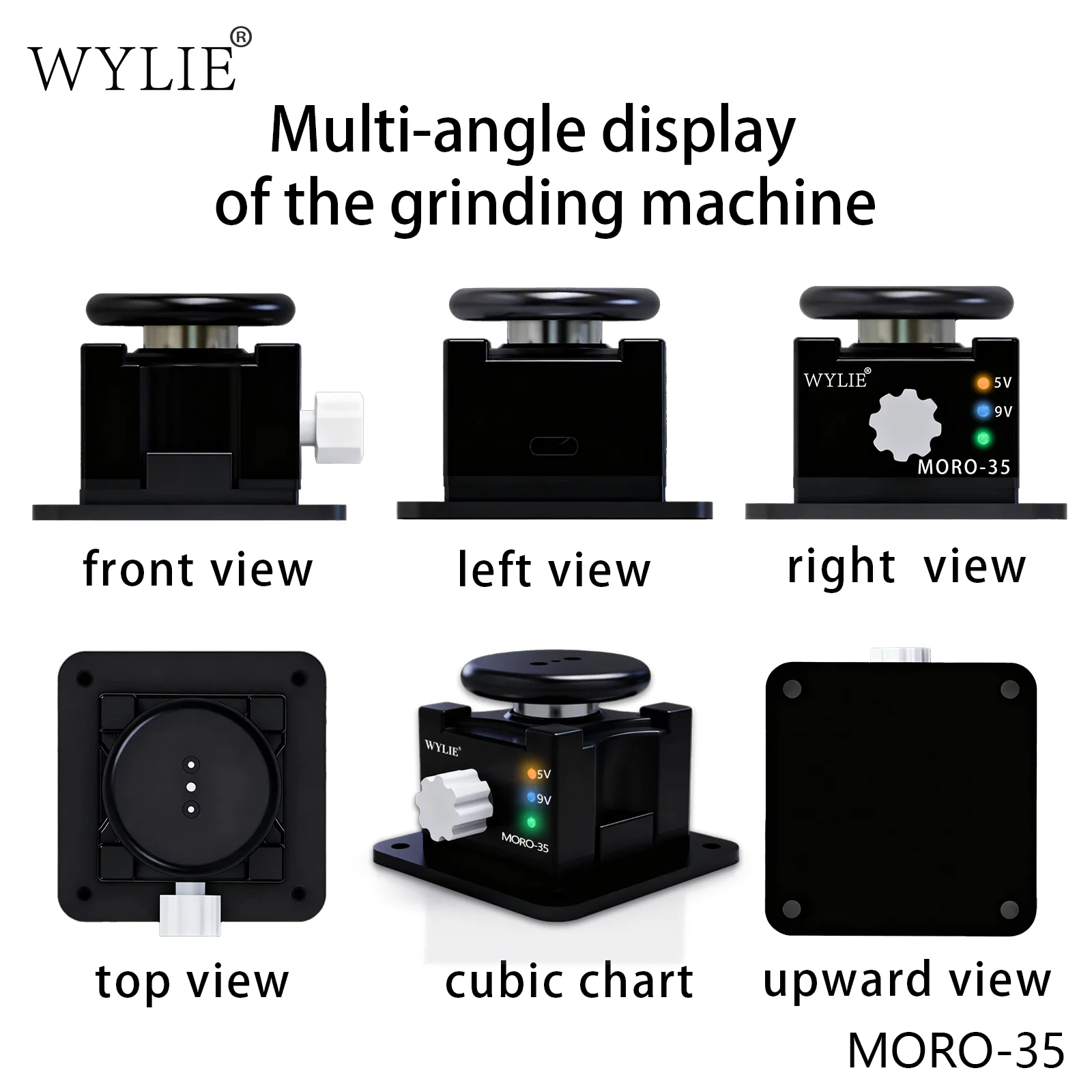 WYLIE Magic Hand Disc Polishing and Grinding Machine Electric Sharpening Machine Scissors Tweezers Blades Carving Knives Repair