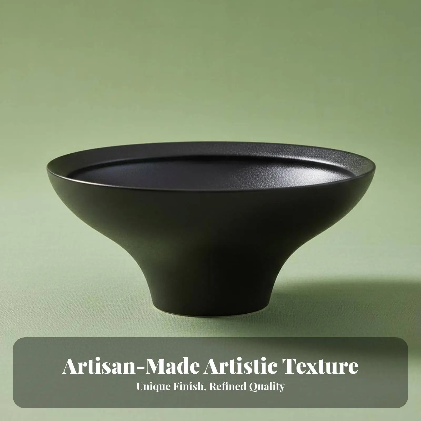 Water Retaining Ceramic Planter Matte Finish Pot Indoor Plant Bowl for Micro Landscape Creation