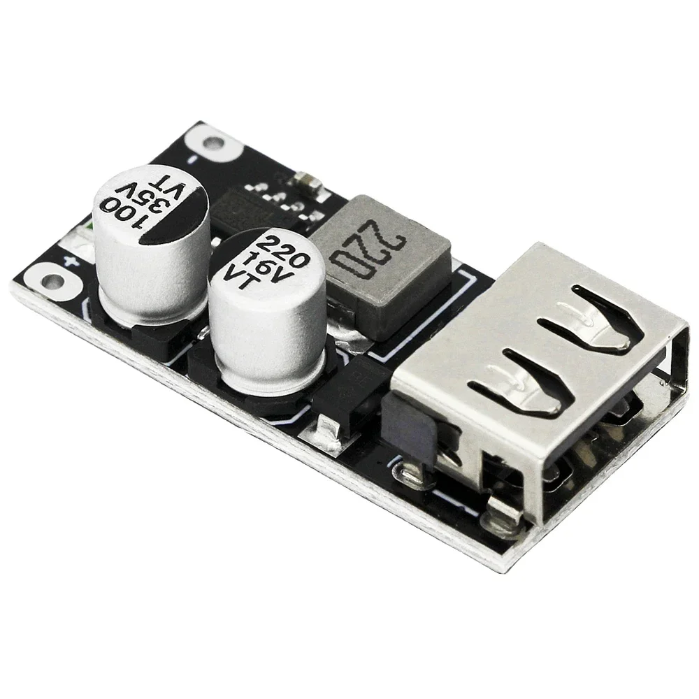 USB QC3.0 QC2.0 DC-DC Buck Converter Charging Step Down Module 6-32V 9V 12V 24V to Fast Quick Charger Circuit Regulator Board 5V