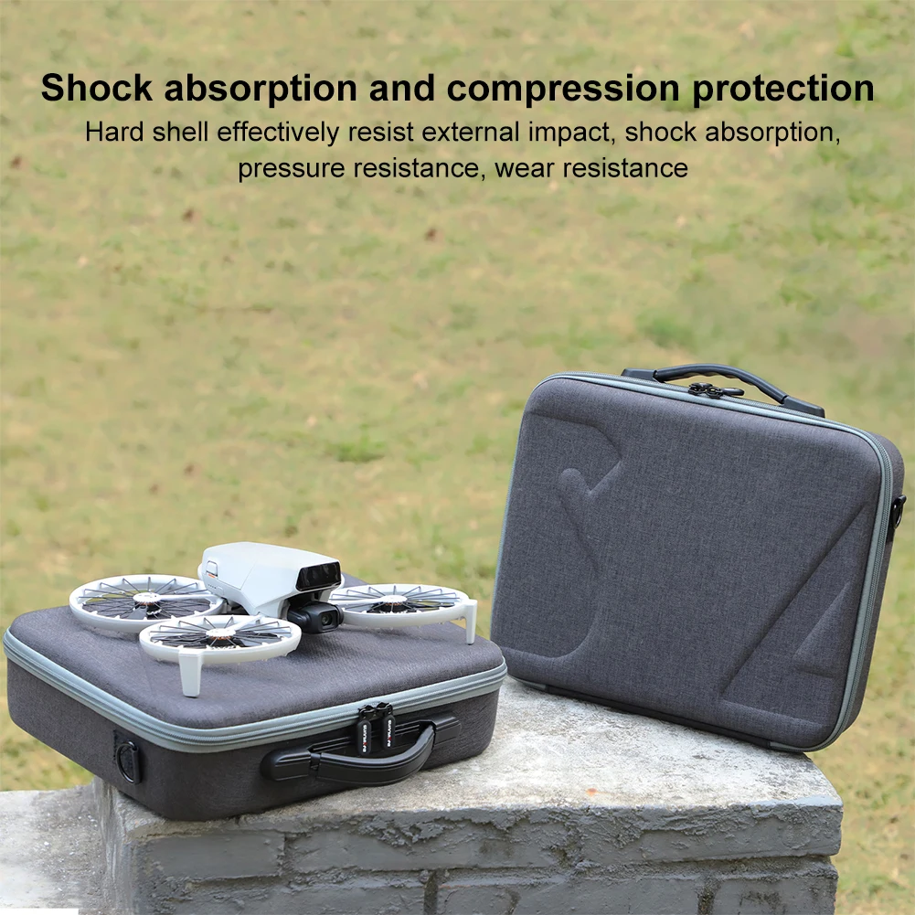 Futerał do przenoszenia dla DJI Flip Drone RC 2/RC-N3 i baterii Przenośna podróżna torba na ramię Odporny na wstrząsy futerał do przechowywania Torebka