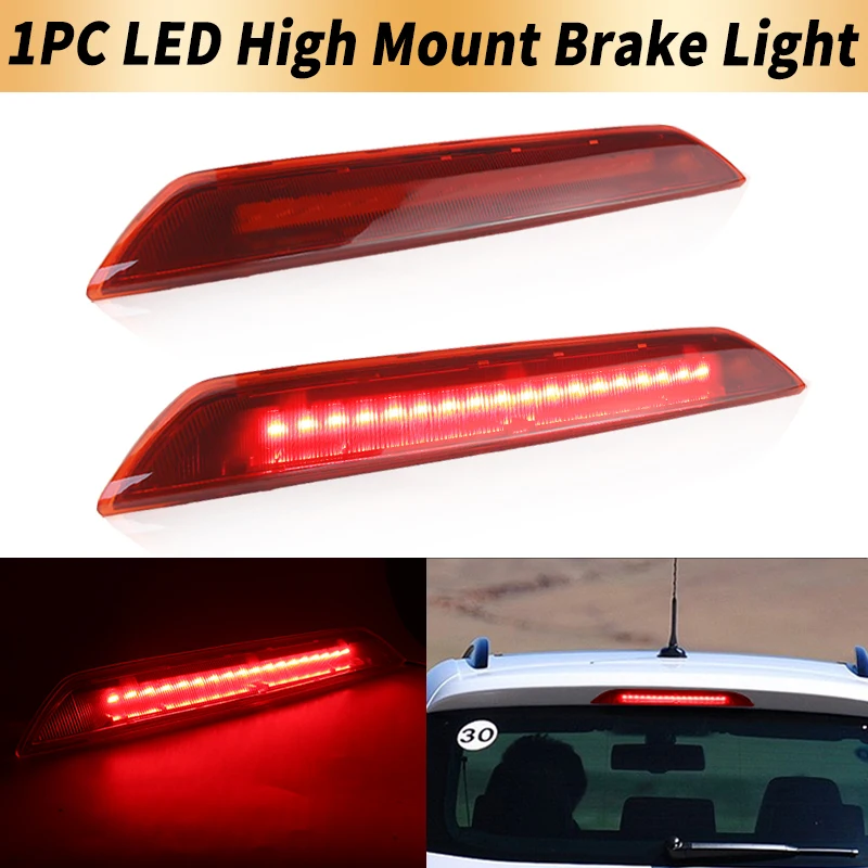 1PC LED High Mount Third Brake Light Canbus For Ford Tourneo Transit Custom 2012-2020 Tail Stop Warning Fog Lamp Car Accessory