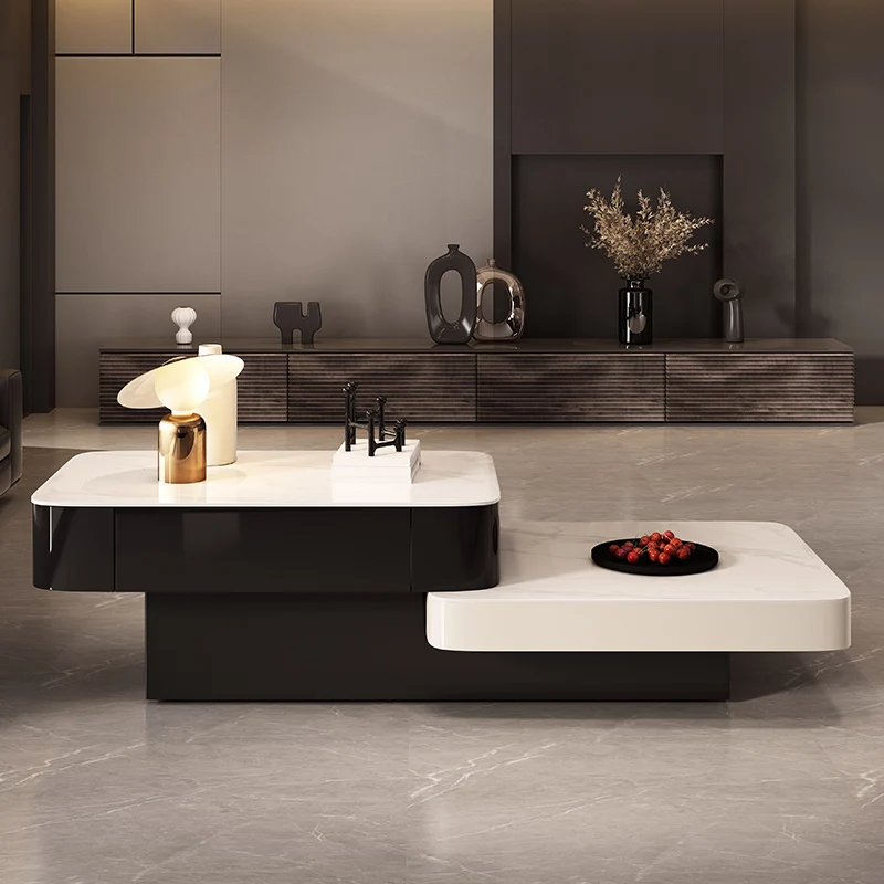 Meja kopi kreatif modern minimalis