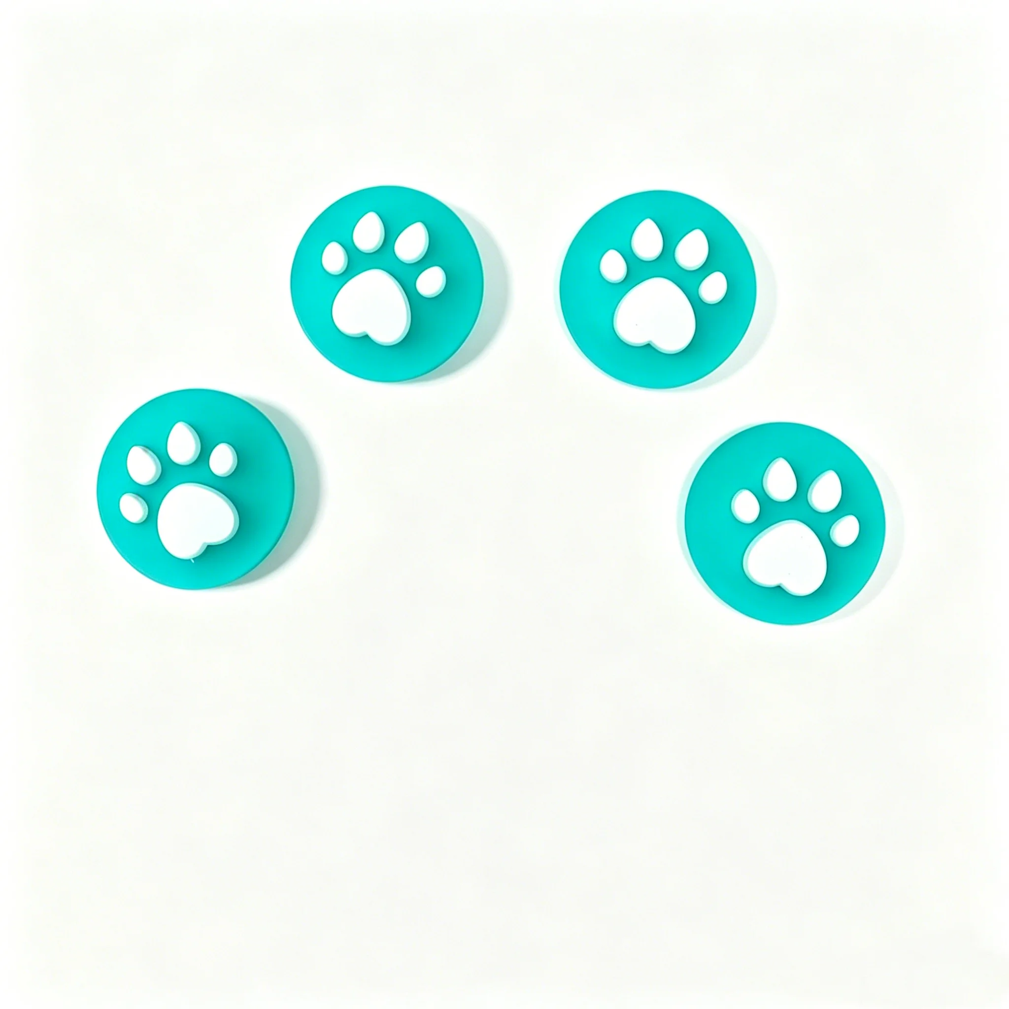 4pcs/set Cute Silicone non-slip Thumb Stick Grip Caps Case Joystick Protective Cover for Nintend Switch Oled/Lite NS Joystick