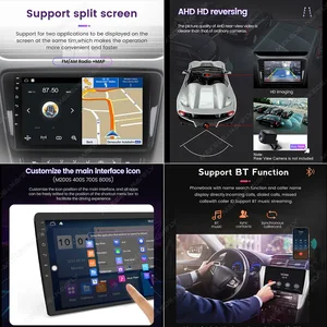 Multimedia-Radio-Leser für Android Cars, Audio, Stereo, 4G, Mercedes Benz B200, A, Klasse B, W169, A180, A200, A220, 2009-2012 8 Haupt Multimidia Mercedes A200 Verkauf - №4