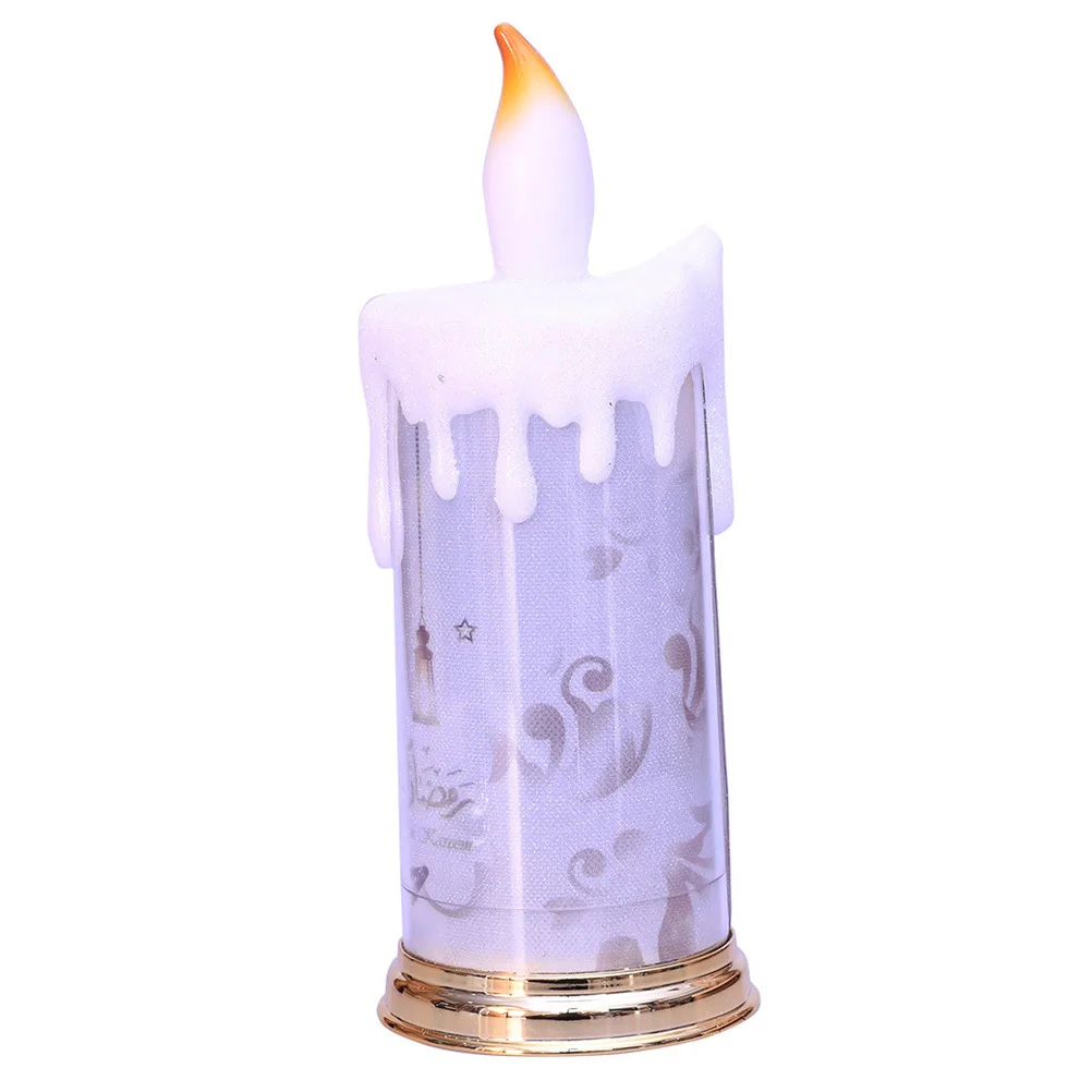 

Ramadan LED Lamp Random Color Premium Material Flameless Powered Safe Eid Mubarak Festival Decor Ramadan