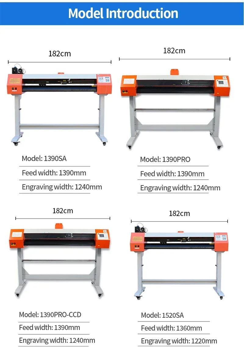 LY-1390 Full Automatic High-Speed CO2 Laser Cutting Plotter Computer Lettering Machine Edge Tracing Membrane Digital Printers
