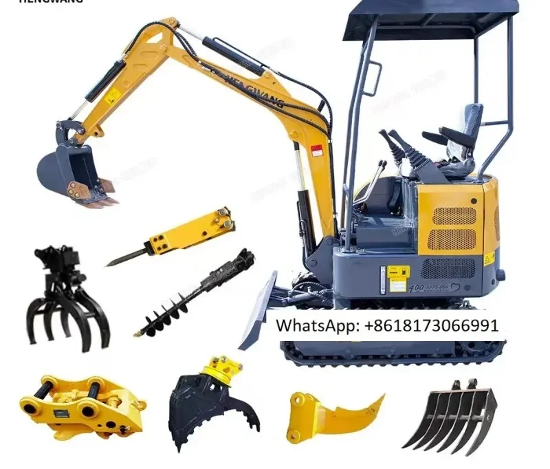 360 degree rotating excavator for construction machinery