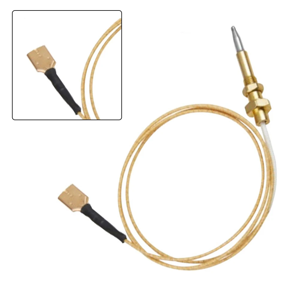 1PC Thermocouple For Oven Hob Gas 600mm Sensor Temperature Probes Replacement Kit Heater Temperature Sensor Fireplace Parts