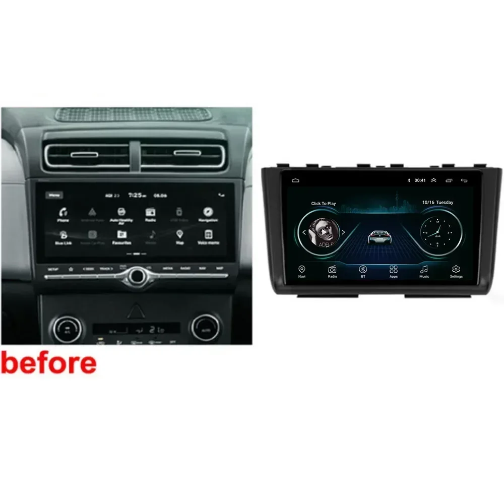 Android 13 Car Dvd For Hyundai Creta 2 IX25 2020 2021-2050 Auto Radio Multimedia Player GPS Support 5G DSP RDS Carplay Camera