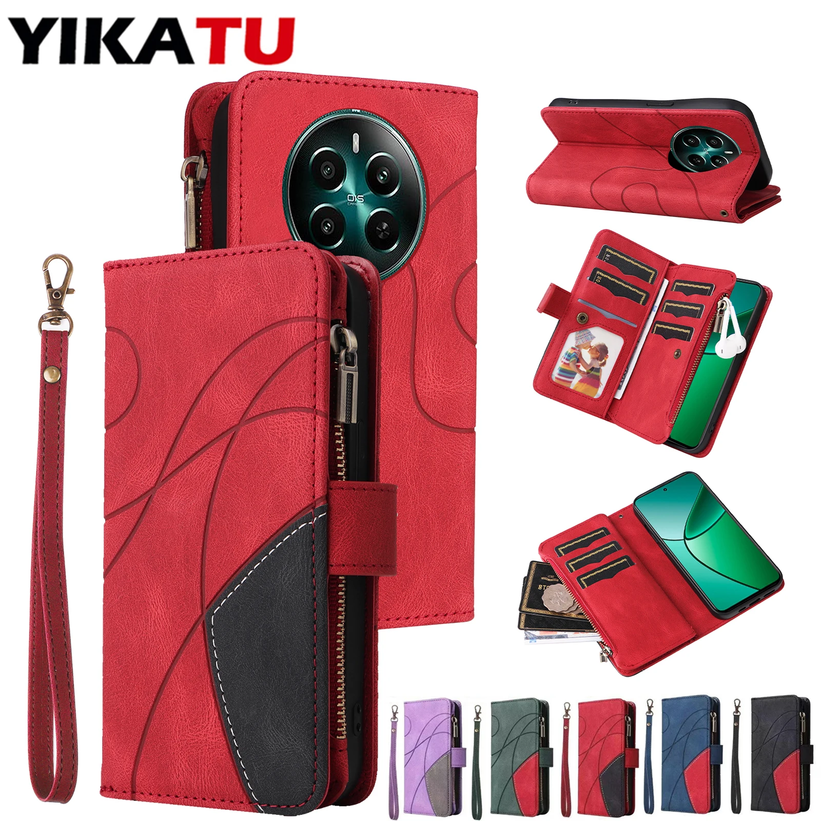 Leather Wallet Case…