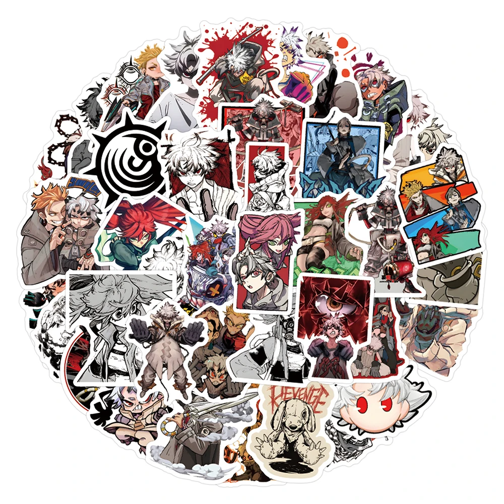 10/30/60pcs GACHIAKUTA Adesivi Anime Graffiti Skateboard Laptop Bike Impermeabile Per Bambini Cartoon Adesivo Giocattoli Regali