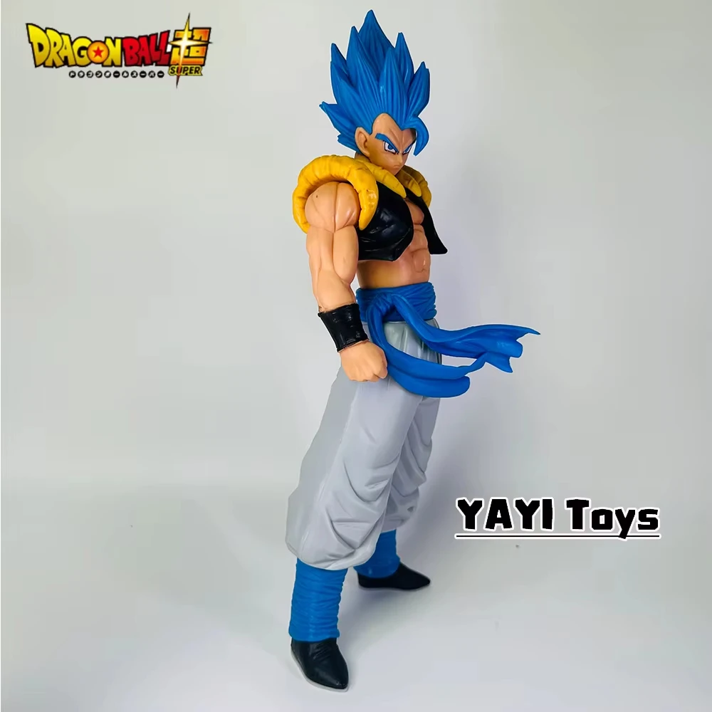 31CM Anime Dragon Ball Z Super Saiyan Blue Gogeta PVC Action Figure Model Speelgoed Desktop Decoraction Kinderen Verjaardagscadeau