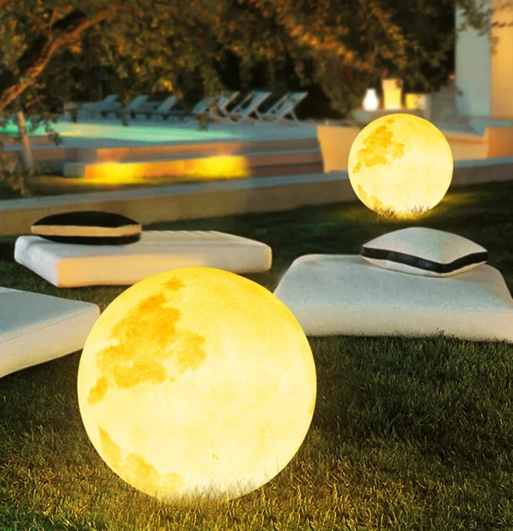 

Floor lamp, moon lamp, solar courtyard lamp, landscape lamp, garden layout, waterproof lawn lamp