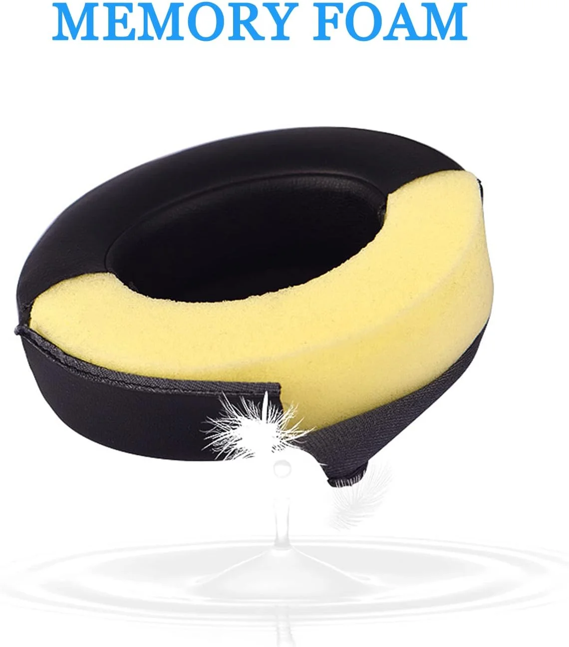 Replacement Ear Pads Compatible with ATH-SR30BT Headphone, Over-Ear Headphones Ear Pads, Protein Leather Ear Pads Repair Parts