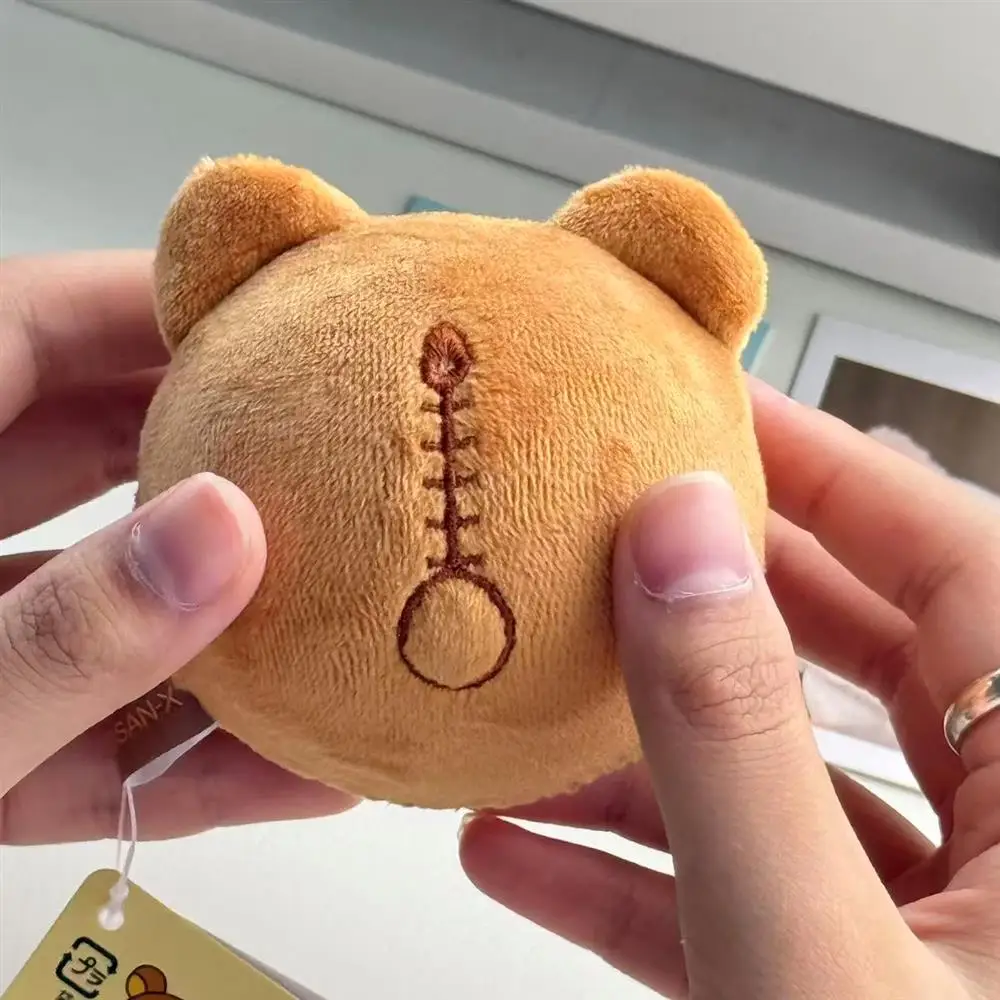Niedlicher Rilakkuma-Plüsch-Schlüsselanhänger, niedlicher Cartoon, japanischer Anime, Plüsch, Stofftiere, kreative Idee, periphere Weihnachtsgeschenke