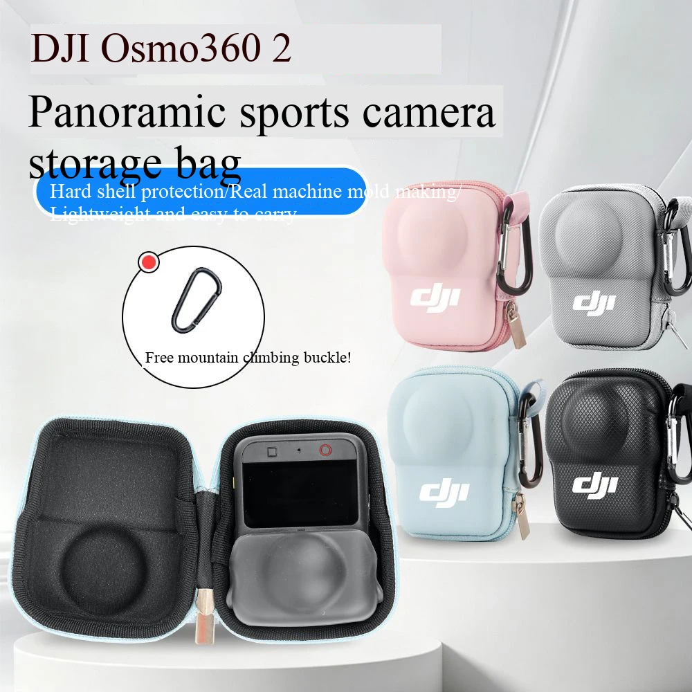 Portable Carrying Case For DJI OSMO 360 2 Storage Bag Accessories PU Travel Bag pouches suitcase Handbag box