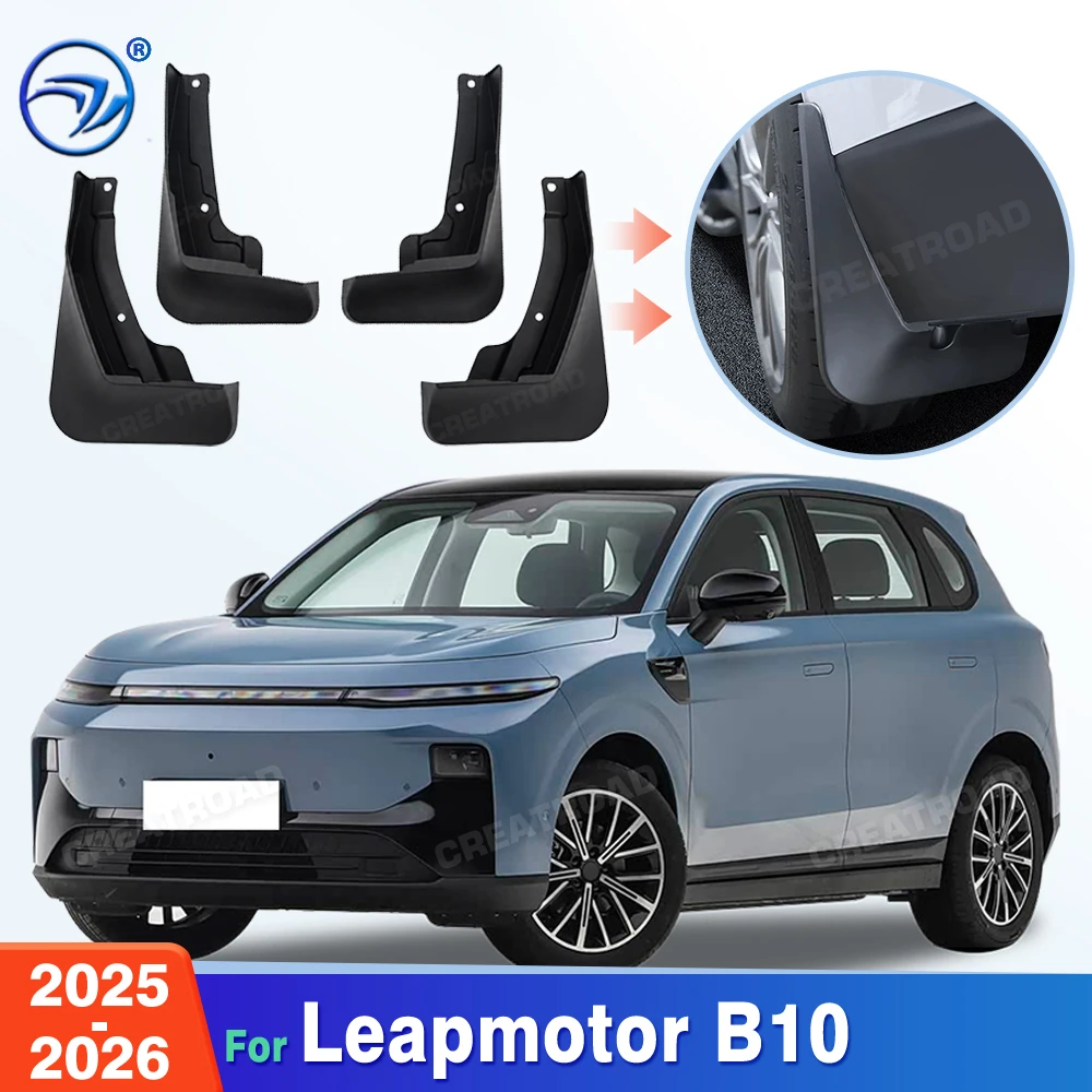 Für Leapmotor B10 2025-2026 Kotflügel-Schmutzfänger Spritzschutz Schmutzblenden Auto-Zubehör