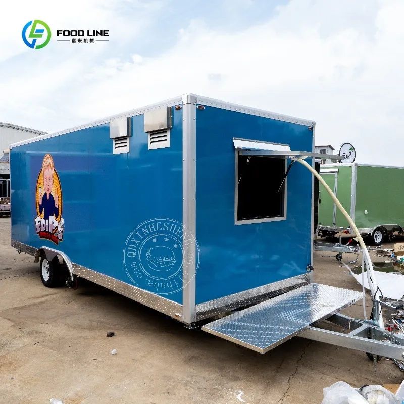 13ft Trade Assurance Food Trailer with Full Equipment Fit in USA Standard with Vin Number and Dot