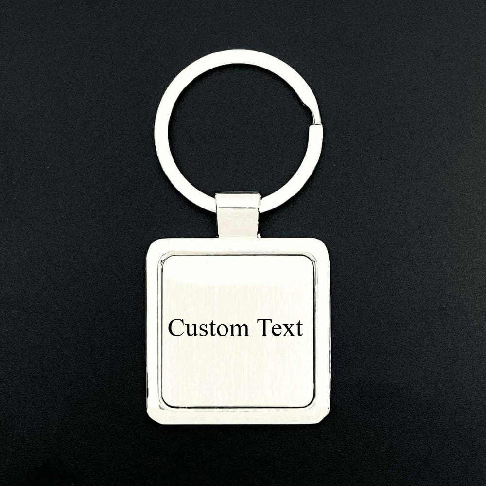 

Custom Name Fashion Metal Keychain Laser Engraved Stainless Steel Keyring Zinc Alloy Car Bag Key Ring Chain Bottle Opener Gift