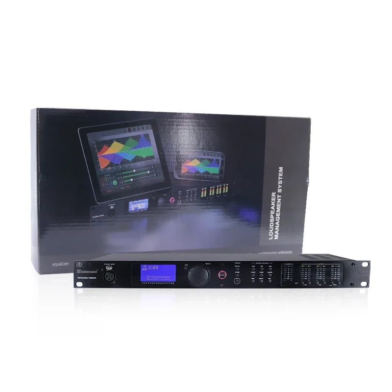 

D-360 2 in 6 out dsp karaoke professional digital audio processor