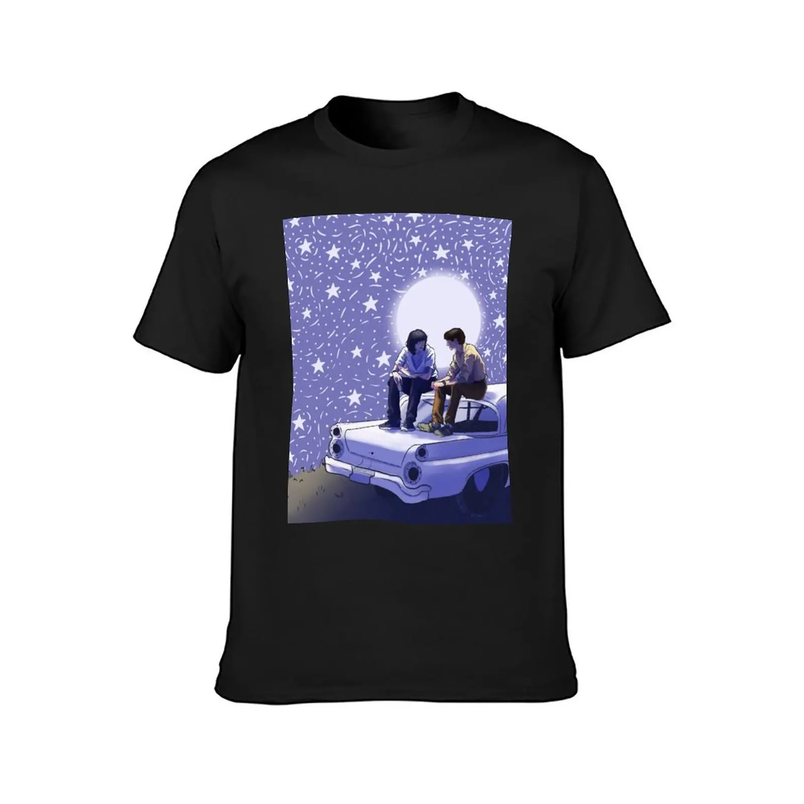 byler night sky star T-Shirt cute clothes sweat Aesthetic clothing mens graphic t-shirts pack