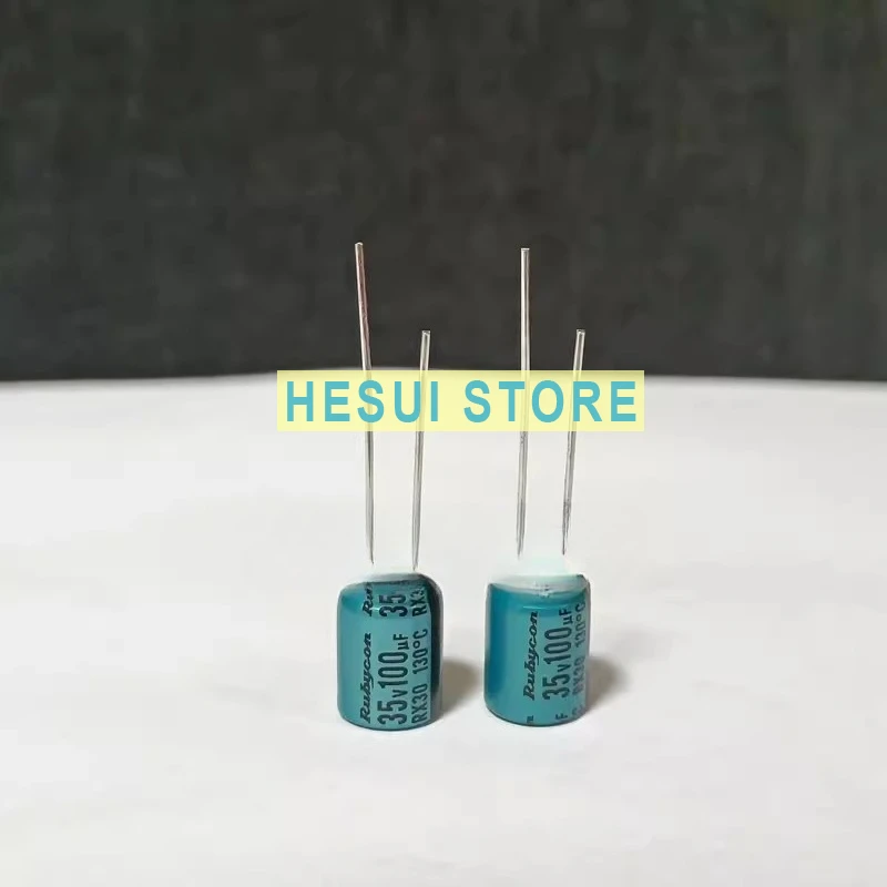 

Электролитический конденсатор 35V100UF RX30, устойчивый к высоким температурам до 130 градусов, 8x11,5 RUBYCON 35V, 10 шт.