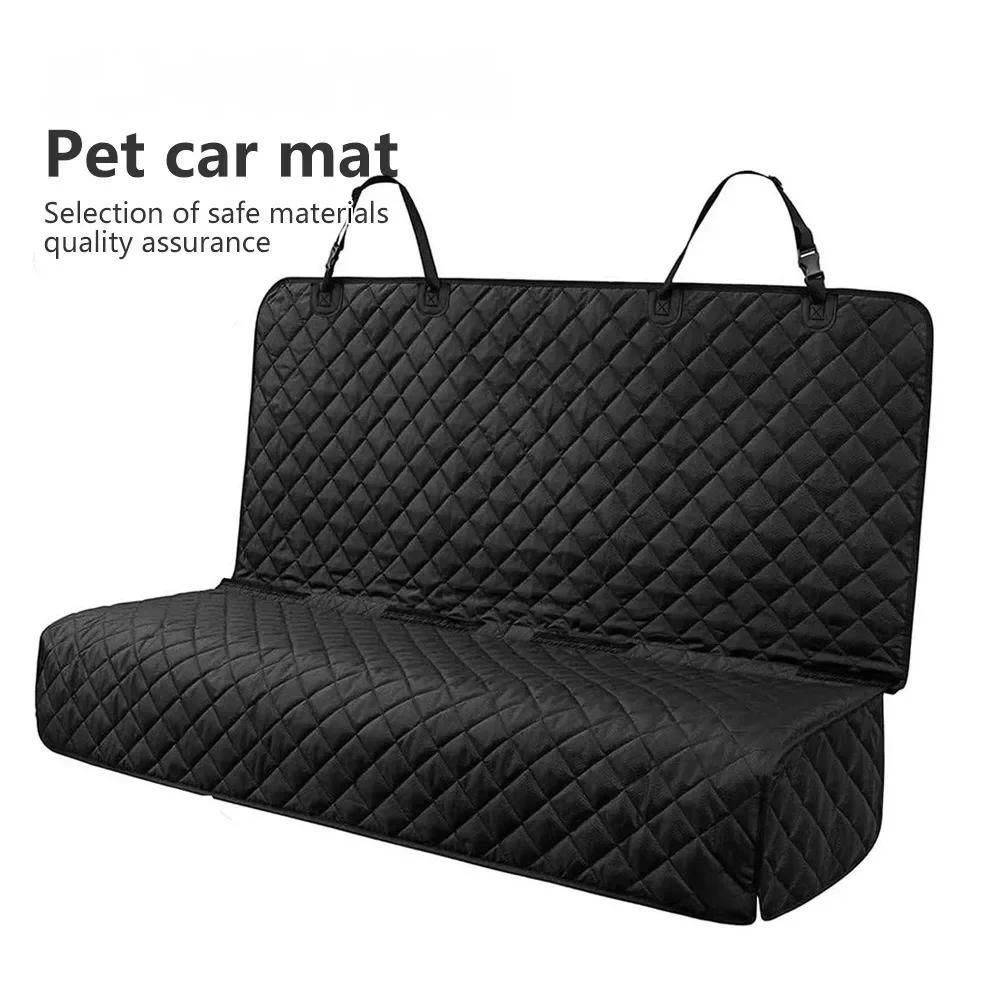 Pet car cushion back seat dog anti-dirt anti-bite cushion Back seat car seat dog ride magic