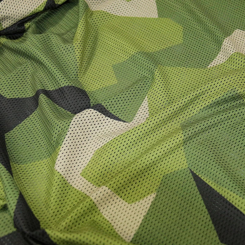 Malla táctica camuflaje sueco M90, cuello cómodo y ligero - imagen 3