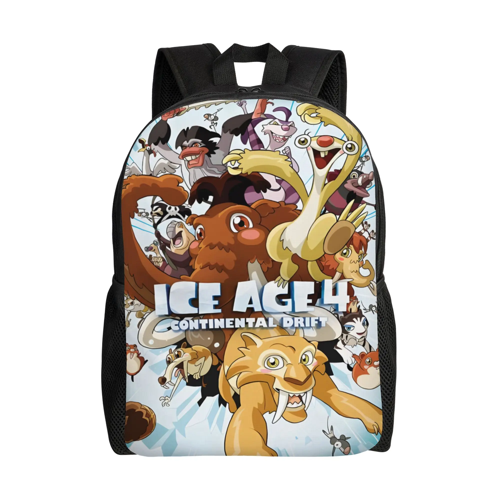 

1Piece Disney New School Year Rucksack Ice Age 4 Continental Drift Cartoon Poster Harajuku Design Backpack