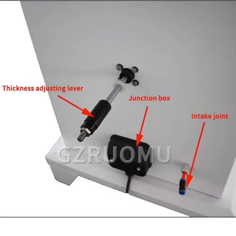 TWQS-280 Multifunctional Curve Sanding Machine Desktop Bend Sander Grinding Wheel Belt Woodworking Grinding Polishing Machinery
