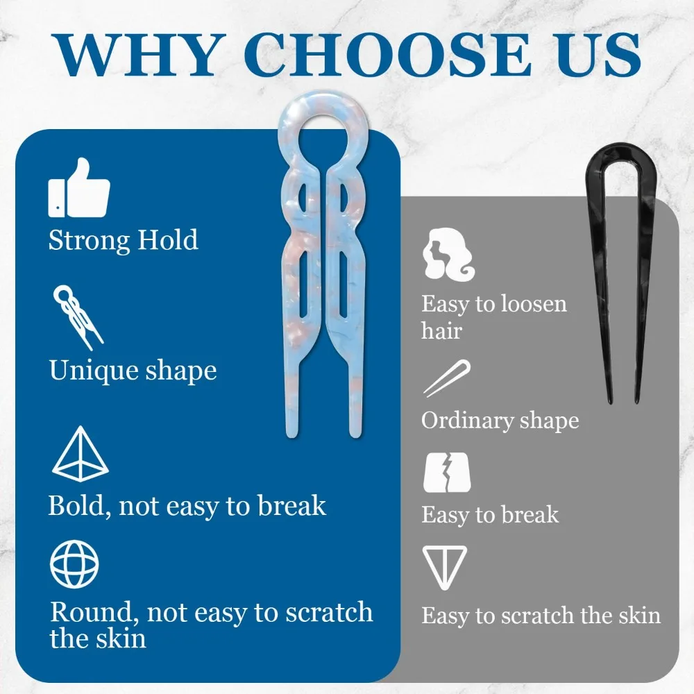 高級フランス製ヘアピン、新しいヘアアクセサリー、エレガントな女性用ヘアクリップ、あらゆる髪質に適しています（3個入り-I）
