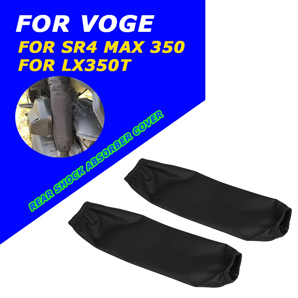 

Motorcycle Accessories Rear Shock Absorber Suspension Protection Cover Guard For Loncin VOGE SR4MAX 350 SR4 MAX 350 SR 4 MAX