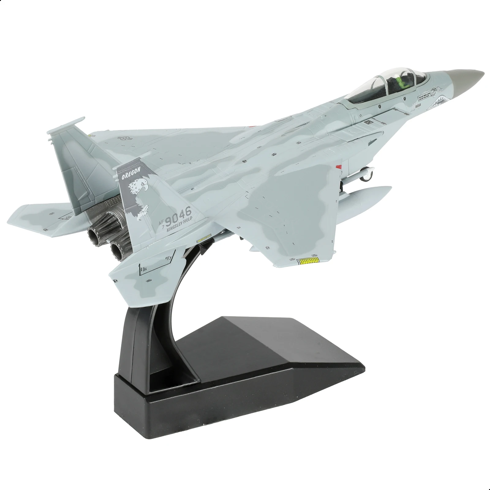 

NUOTIE 1/100 F-15C Eagle 79-0046 Diecast Military Fighter with Stand for Adult Collection Display & Gift