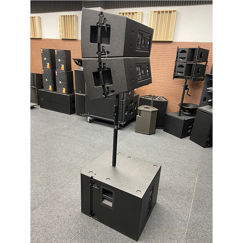 LA-560M 12 Inch Neodymium 800W Passive Monitor Speaker for Outdoor Stage Activities Pair