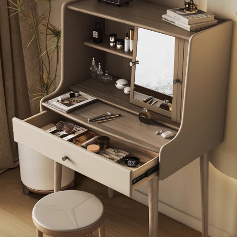خزانة ماكياج الغرور الجدول غرفة نوم مكتب كرسي الخشب منضدة الزينة الأوروبية النساء غرفة المعيشة ميسا دي Maquillaje أثاث المنزل