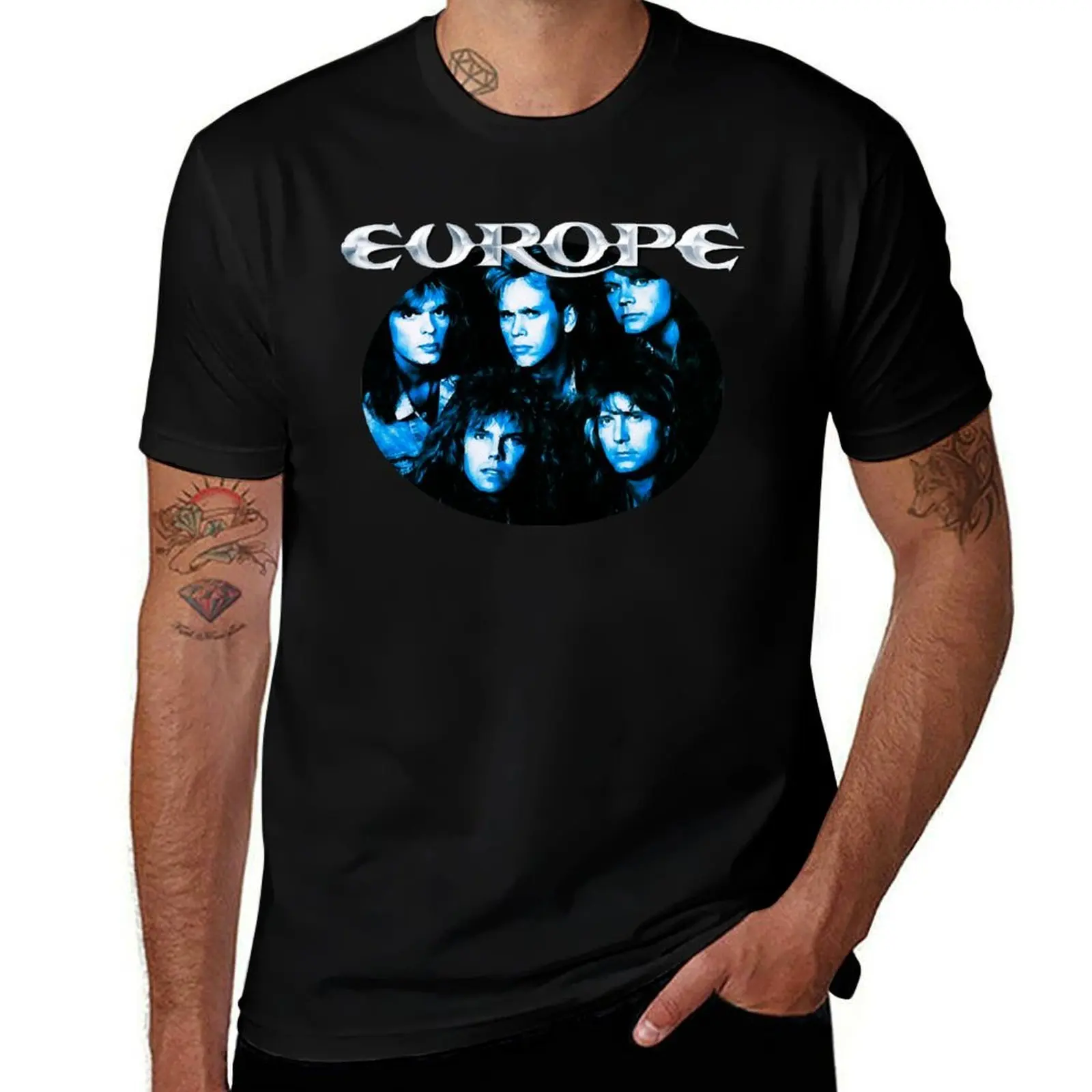 

Europe The Band Out Of This World Joey Tempest John Leven Kee Marcello Ian Haugland Mic Michaeli Cla T-Shirt