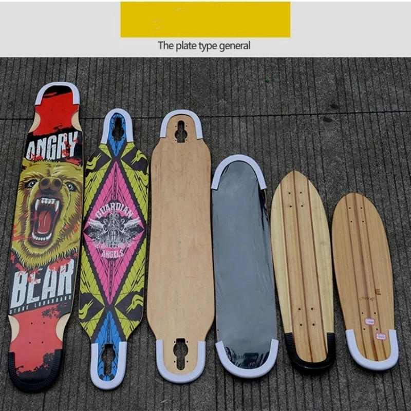 Skateboard anti-collision strip protective sleeve edge protection skateboard sleeve general shape thickened