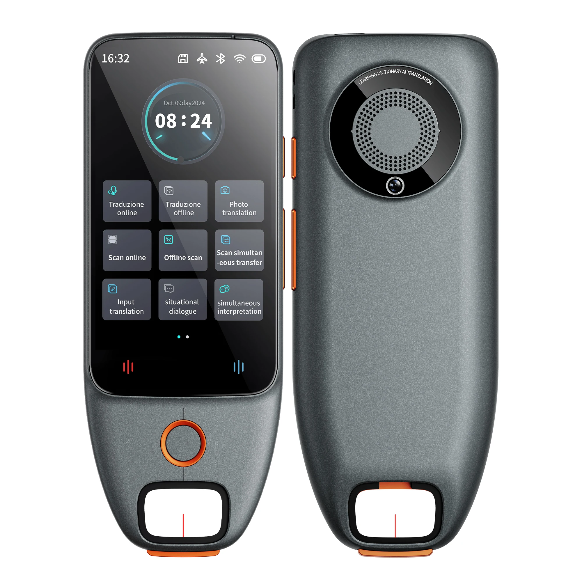 Smart AI H50A International Translation Pen with 142 Languages, 3.97'' IPS Touch Screen for Global Travel & Language Learning