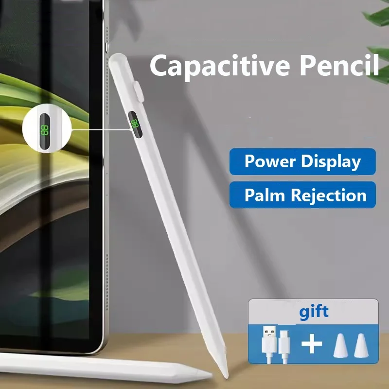 

Universal Capacitive Stylus Pen 2 in 1 for Redmi Pad SE 11 Inch 10.61inch 6 6 Pro 11 5 11inch Xiaomi Pad 5 Pro 11 Power Display