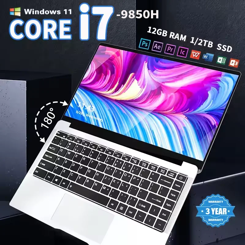 �y�Z�[�����z2025�N�V�^ Core i7-9850H 14.1�C���` �m�[�g�p�\�R�� �|�[�^�u�� Windows 11 Pro �m�[�g�u�b�N 12GB RAM 1TB/2TB SSD �I�t�B�X/�w�K�p���b�v�g�b�v