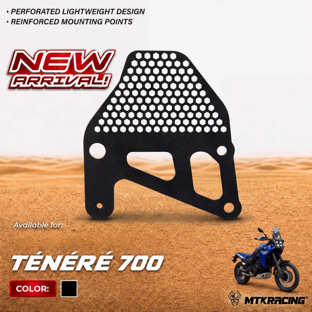 For Yamaha Tenere 700 Tenere700 XT700Z XTZ 700 T7 T700 Engine Cover Throttle Cam Protector Motorcycle Cover Protection Grill