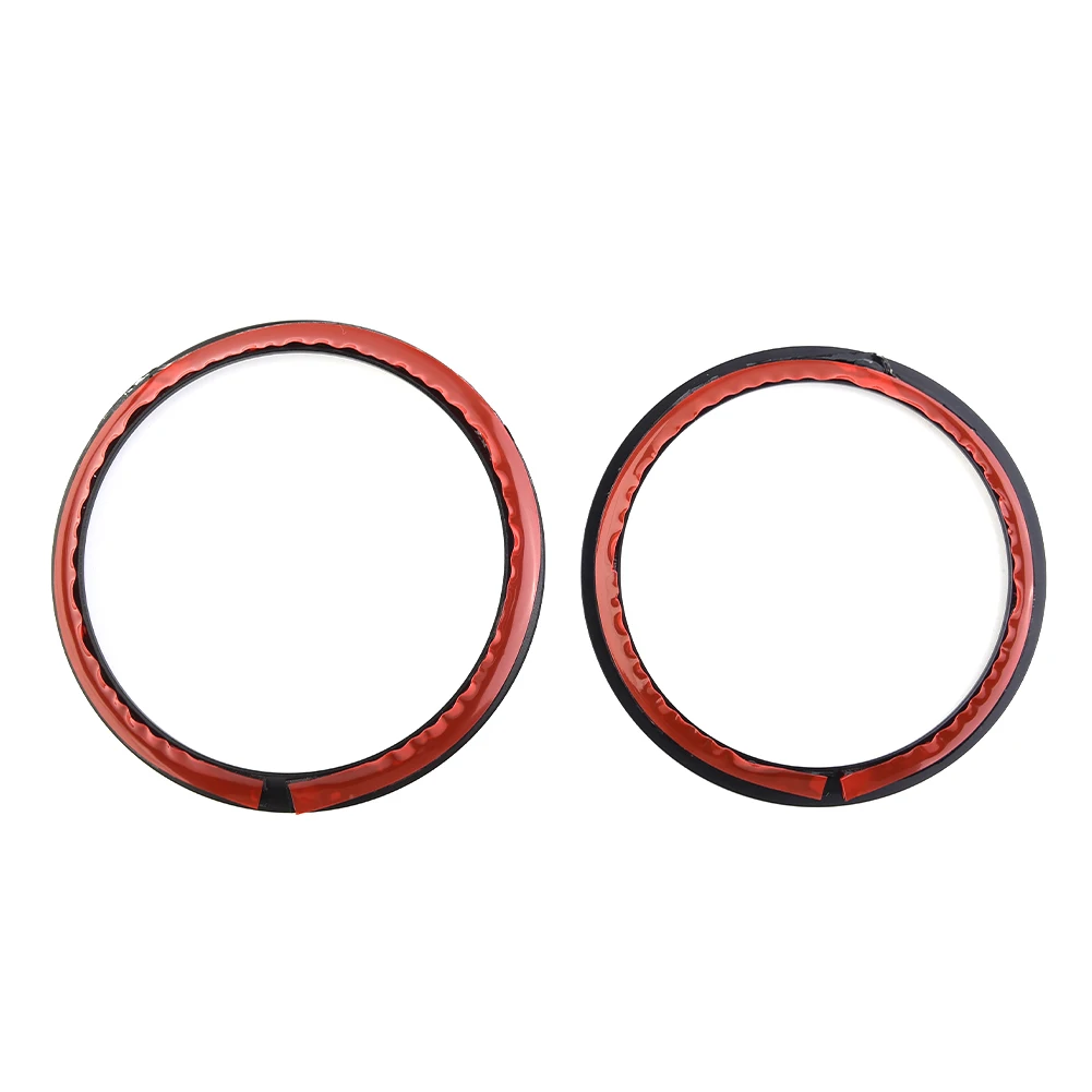 Efficiently Upgrade Your Look with These Black Logo Surrounding Rings For For For For F30 E90 ; Fits Standard Sizes