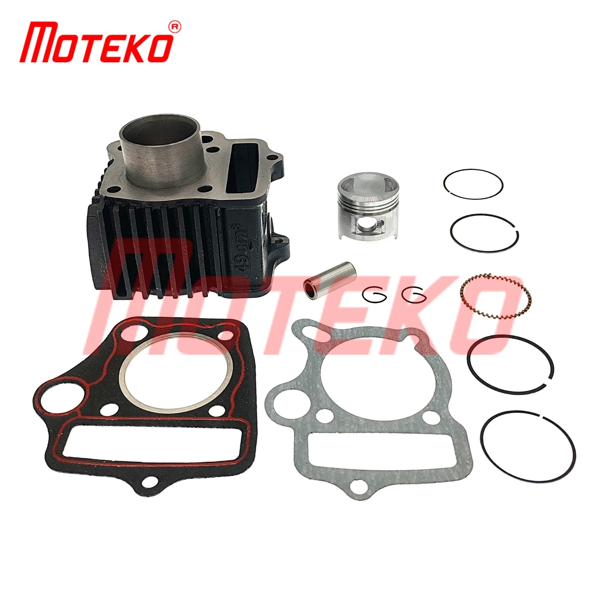 BX18080004 C50 ATV50 39MM CYLINDER AND PISTON KIT 4T 139FMB 50CC ENGINE PARTS FOR CHINESE CUBS MINI ATV POCKET BIKE