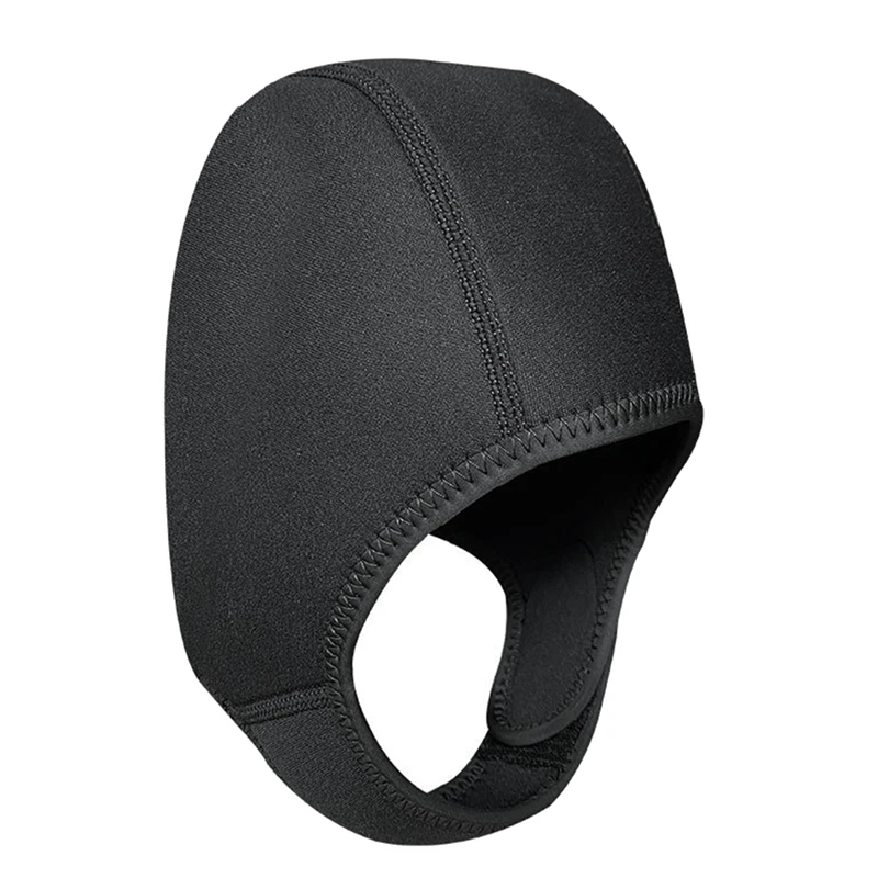 Cap Capô de Mergulho com Correias Chin, Cap Surf Surf para Homens e Mulheres, Esportes Aquáticos à Vela, 2.5mm