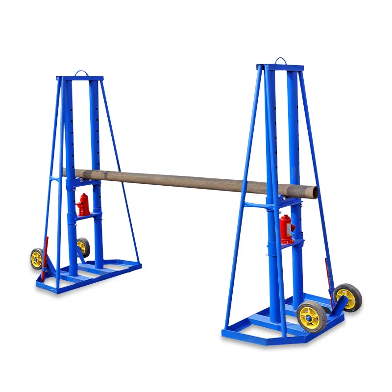 

Wire pay-off rack Cable fiber pay-off rack 5/10 tons Large cable pay-off rack Heavy duty