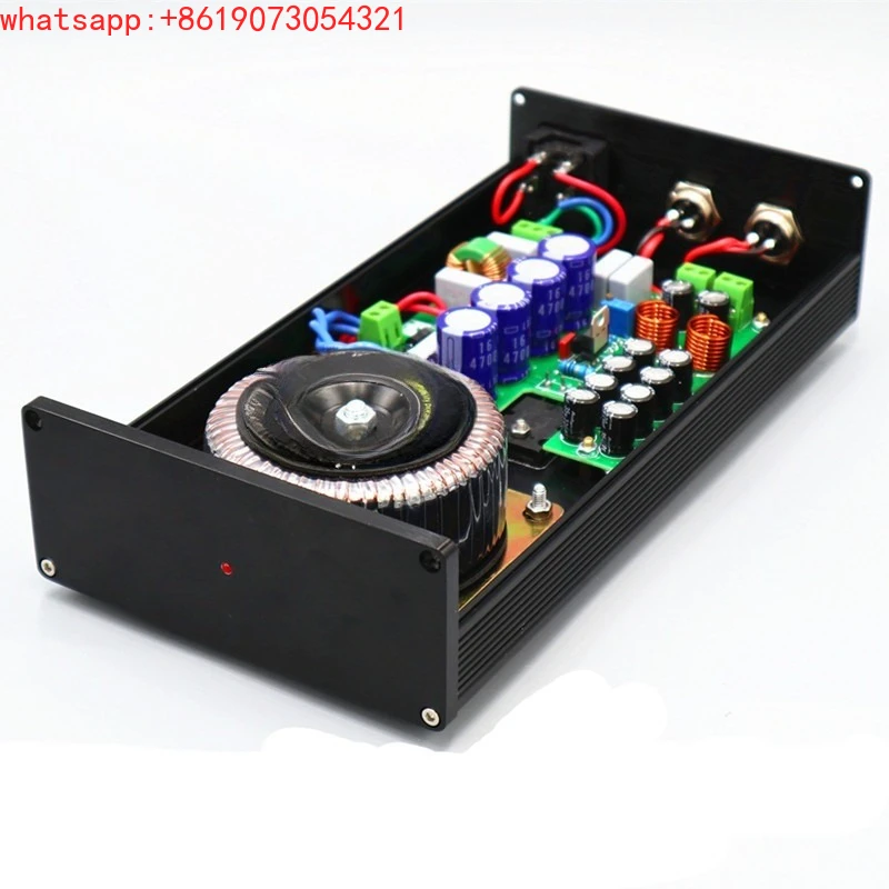 60W linear regulated power supply Dual output DC5V/12V/19V/24V to tube preamplifier