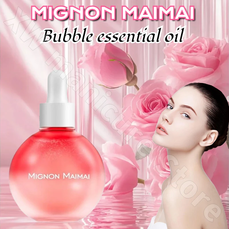 Bubble Essence Oil Moisturizes Resists Oxidation and Glycation Improves Skin Tone Tightens and Lifts Fades Spots Shrinks Pores