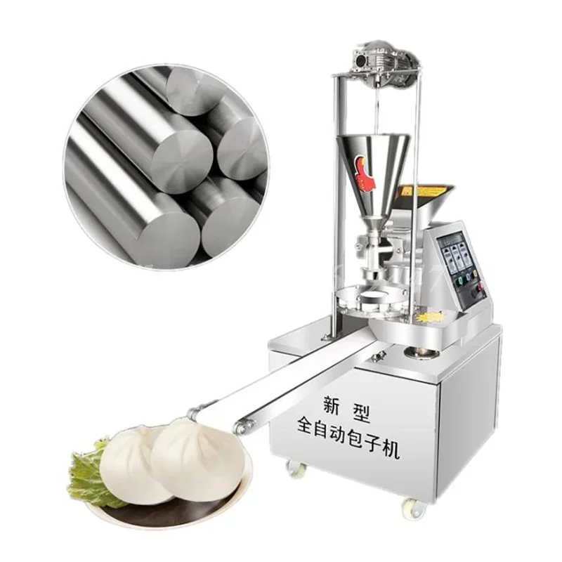 Automatic Steamed Stuffed Buns Making Machine Hot Sale Momo Baozi Maker Stainless Steel 500-2000pcs/H